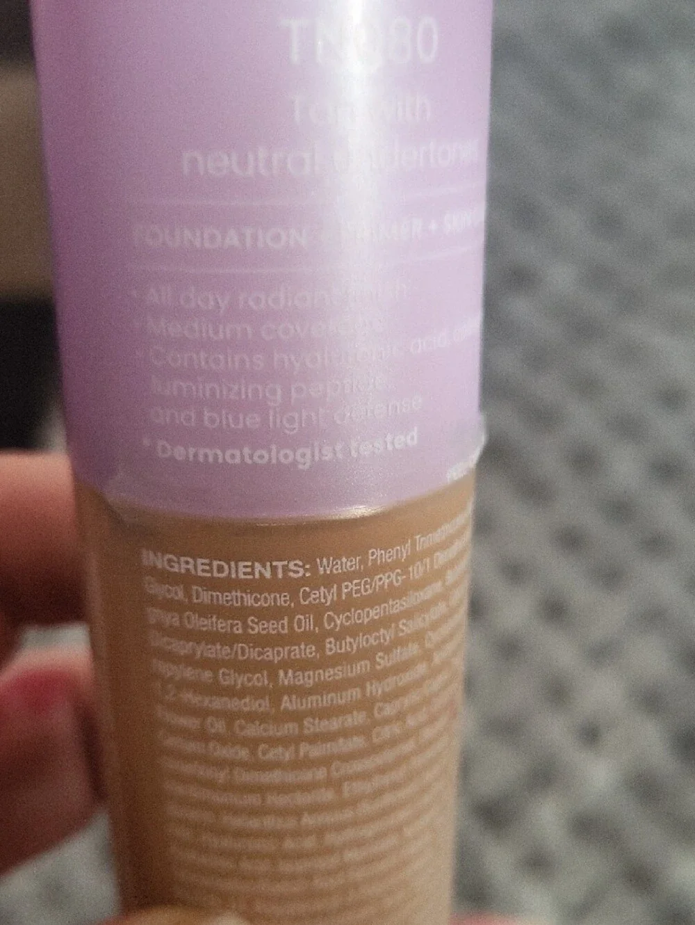 New Joah Crystal Glow Foundation — Tan